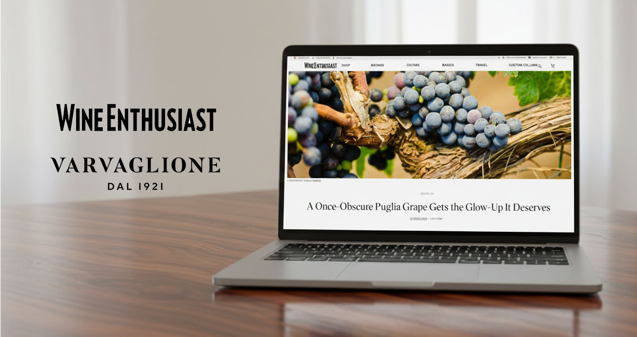 Il riconoscimento di Wine Enthusiast nei confronti del Susumaniello di Varvaglione 1921