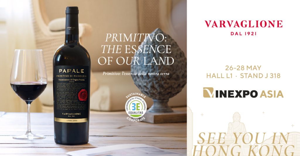 Varvaglione 1921 presenta i vini pugliesi a Hong Kong 